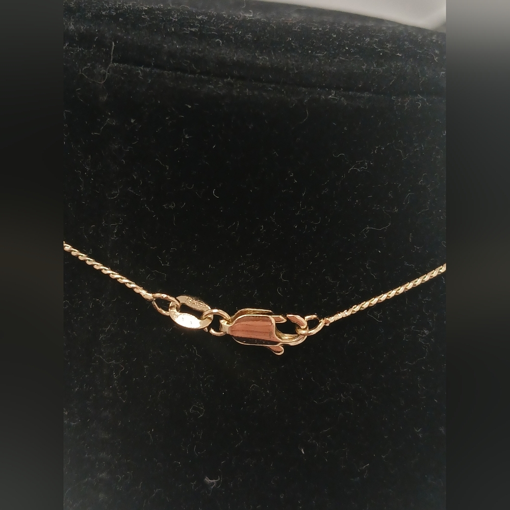 Nwot 18k Gold Plated Cross Star Pendant On 16" Chain/ Necklace by Pretty Bird - Picture 5 of 9